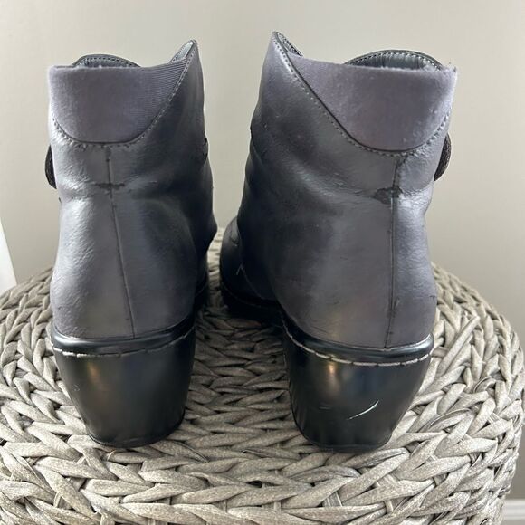 Jambu Sport Wedge Design Women’s Boot with Velcro Faux Fur Lining - Picture 5 of 11